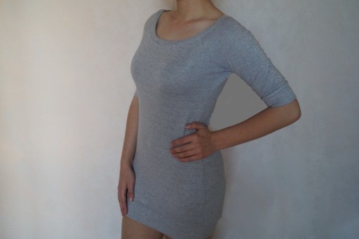 Zdjęcie oferty: Srebrno-szara sukienka