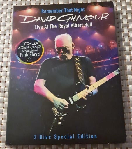 Zdjęcie oferty: 2dvd David Gilmour "Live at the RAH"