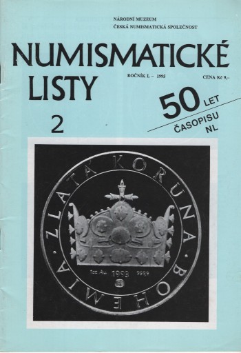 Zdjęcie oferty: Numismaticke Listy 2/1995