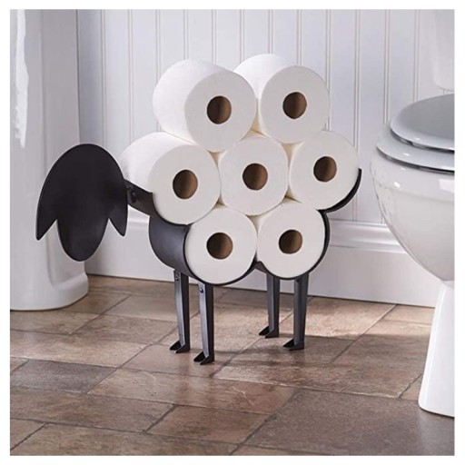 Zdjęcie oferty: Designerski czarny stojak na papier toaletowy 