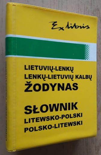 Zdjęcie oferty: Słownik Litewsko-Polski Polsko-Litewski
