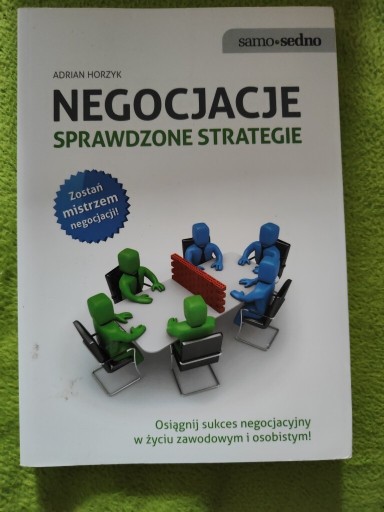 Zdjęcie oferty: NEGOCJACJE SPRAWDZONE STRATEGIE HORZYK 