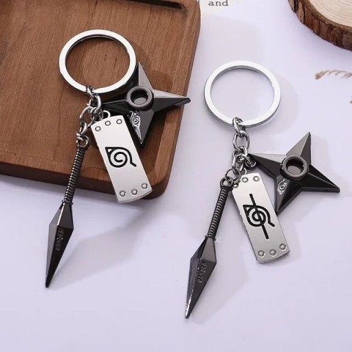 Zdjęcie oferty: Brelok kunai shuriken ochraniacz Anime Naruto