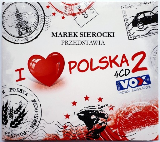 Zdjęcie oferty: MAREK SIEROCKI Przedstawia I Love Polska 2 4CD 