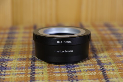 Zdjęcie oferty: Mettzchrom M42-EOSM adapter