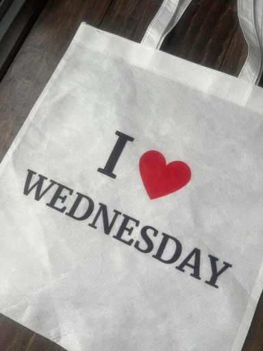 Zdjęcie oferty: torba wednesday tote bag sale serce