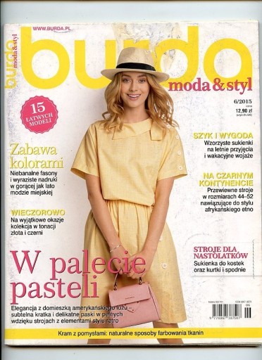 Zdjęcie oferty: Burda. Moda & styl 6/2015