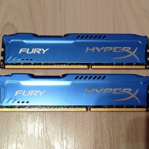 Zdjęcie oferty: 2x PAMIĘĆ RAM 2x8GB DDR3 HYPERX FURY HX316C10F/8 