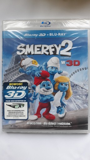 Zdjęcie oferty: SMERFY 2 3D plus 2D