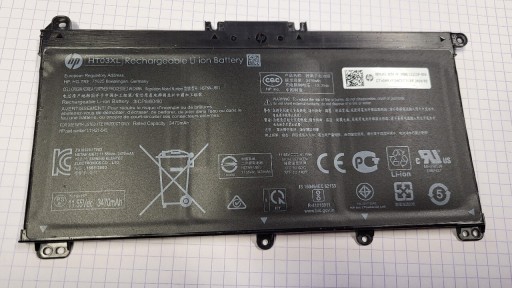 Zdjęcie oferty: Oryginalna bateria HP HT03XL