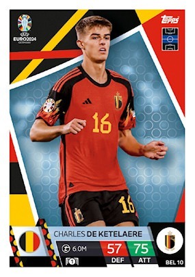 Zdjęcie oferty: Topps EURO 2024 BEL 10 Charles De Ketelaere