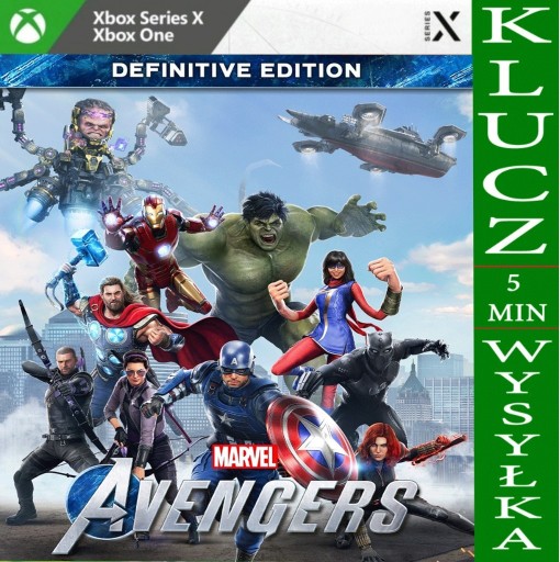 Zdjęcie oferty: MARVEL'S AVENGERS DEFINITIVE PL XBOX I SERIES 