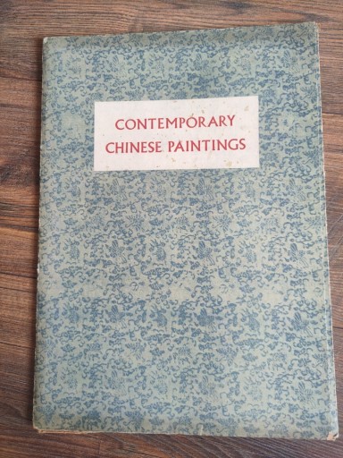 Zdjęcie oferty: Contemporary Chinesse Paintings 1955r. 23 grafiki