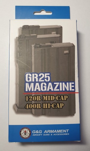 Zdjęcie oferty: Magazynek G&G mid-cap 120 kulek SR25