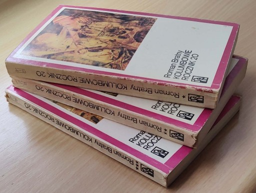 Zdjęcie oferty: Kolumbowie rocznik 20 tom 1,2,3 - Roman Bratny - 1972
