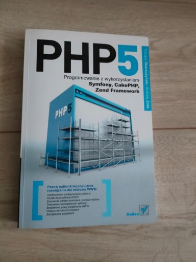 Zdjęcie oferty: PHP5  Symfony, CakePHP, Zend Framework + CD 