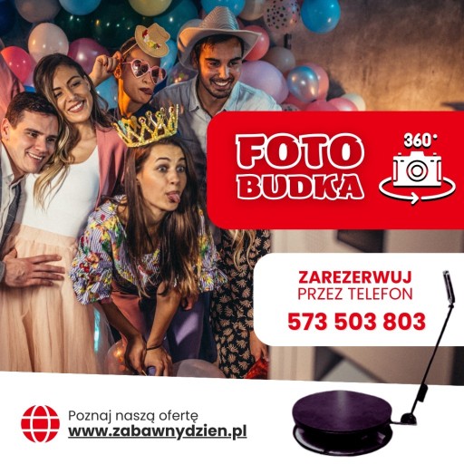 Zdjęcie oferty: Fotobudka 360 Grodzisk Mazowiecki