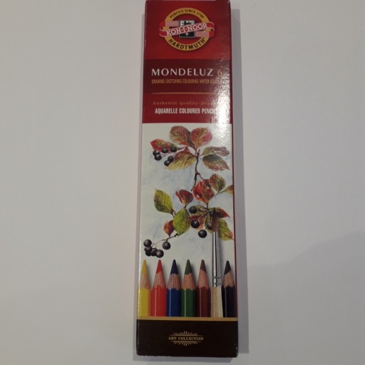 Zdjęcie oferty: Kredki akwarelowe Koh-I-Noor Mondeluz 3715 6 kolorów