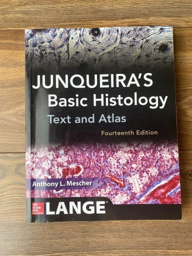 Zdjęcie oferty: Junqueira's Basic Histology 14ed Mescher 2016