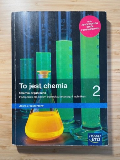 Zdjęcie oferty: Podręcznik To jest chemia 2 chemia org. zakr. roz.