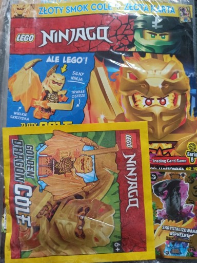 Zdjęcie oferty: Lego Ninjago 4/2023 Figurka Golden Dragon Cole