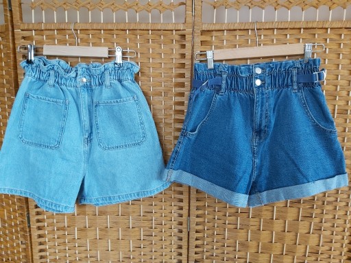 Zdjęcie oferty: 2x spodenki jeansowe damskie SINSAY r. 38