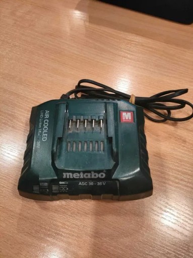 Zdjęcie oferty: Ładowarka Metabo ASC 30-36V Li-Power AIR COOLED