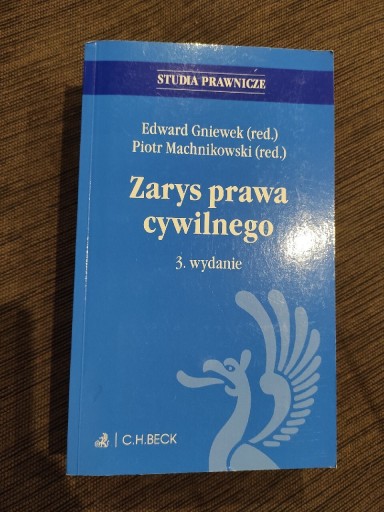 Zdjęcie oferty: Zarys prawa cywilnego 3 wydanie podręcznik 