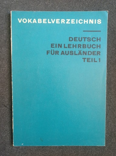 Zdjęcie oferty: Deutsch Ein Lehrbuch fur Auslander
