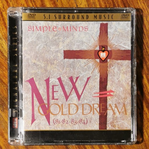 Zdjęcie oferty: SIMPLE MINDS - New Gold Dream - DVD-A 5.1. st.BDB