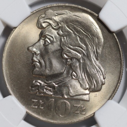 Zdjęcie oferty: 10 złotych 1970 Kościuszko  NGC MS 67