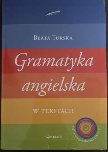Zdjęcie oferty: Gramatyka angielska w tekstach Beata Turska 