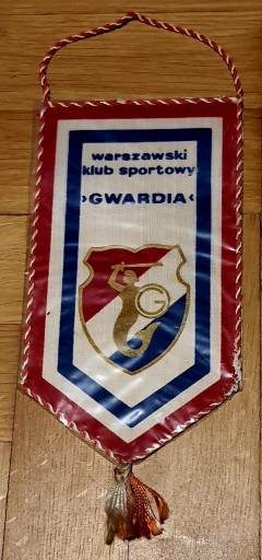 Zdjęcie oferty: proporczyk Gwardia Warszawa