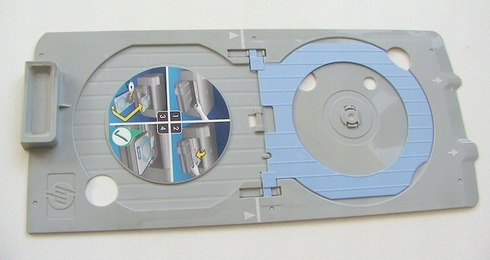 Zdjęcie oferty: Podajnik płyt CD/DVD drukarek HP używ.