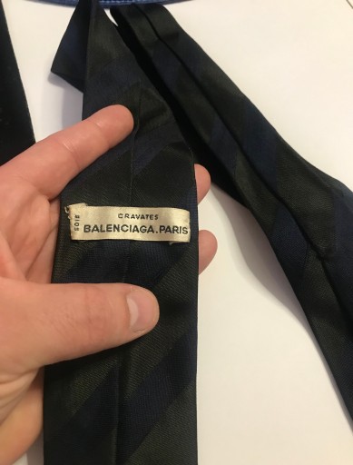 Zdjęcie oferty: Krawat Balenciaga x YSL Yves Sain Laurent Paris