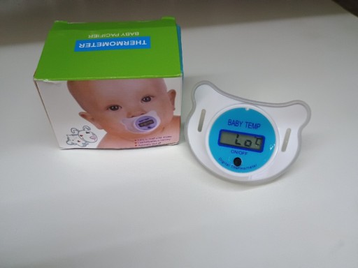 Zdjęcie oferty: Termometr smoczek dla dzieci i niemowląt.