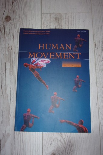 Zdjęcie oferty: human movement ludzki ruch książka university 2013