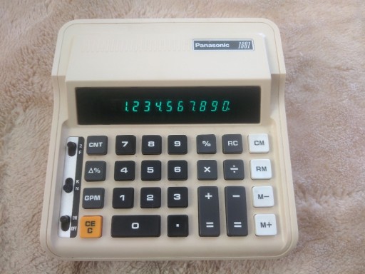 Zdjęcie oferty: Kalkulator Panasonic JE-1601U