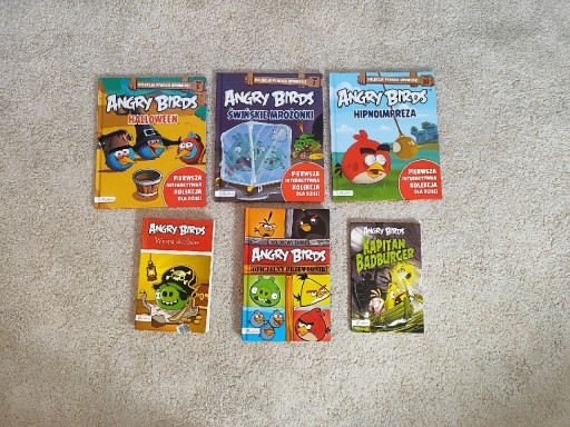 Zdjęcie oferty: Zestaw książek Angry Birds Oficjalny przewodnik +