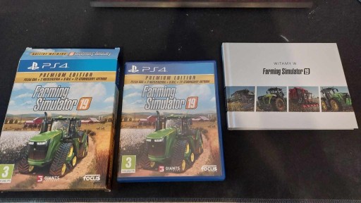 Zdjęcie oferty: Farming Simulator 19 PS4 PREMIUM + Artbook