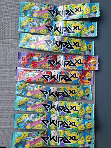 Zdjęcie oferty: 9 papierków EKIPA XL w idealnym stanie