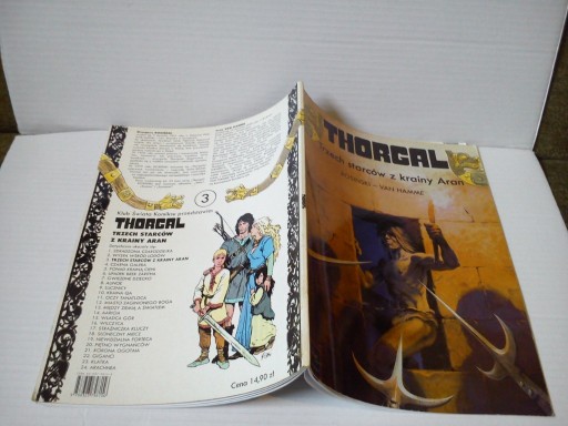 Zdjęcie oferty: THORGAL TRZECH STARCÓW Z KRAINY ARAN 2000 w.1