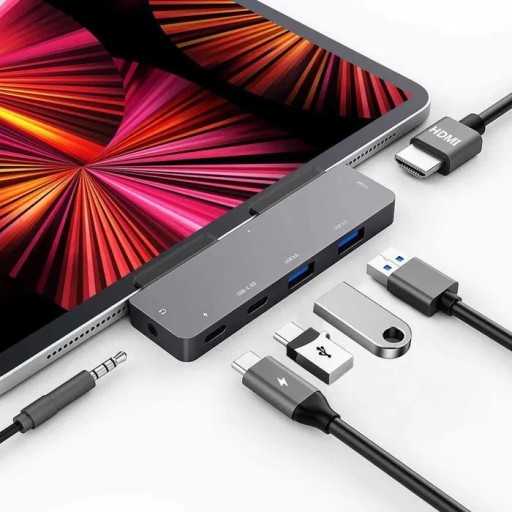 Zdjęcie oferty: Adapter HUB USB-C do iPada Pro , iPada Air Mini