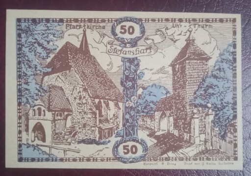 Zdjęcie oferty: AUSTRIA 50 heller BEZIRK AMSTETTEN 1920