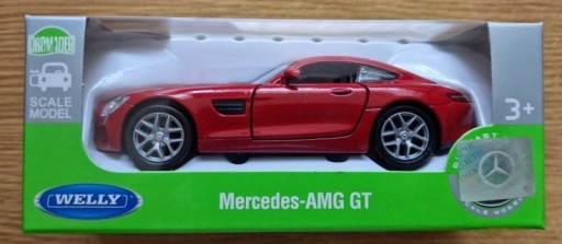 Zdjęcie oferty: Welly Model Metalowy Mercedes-AMG GT