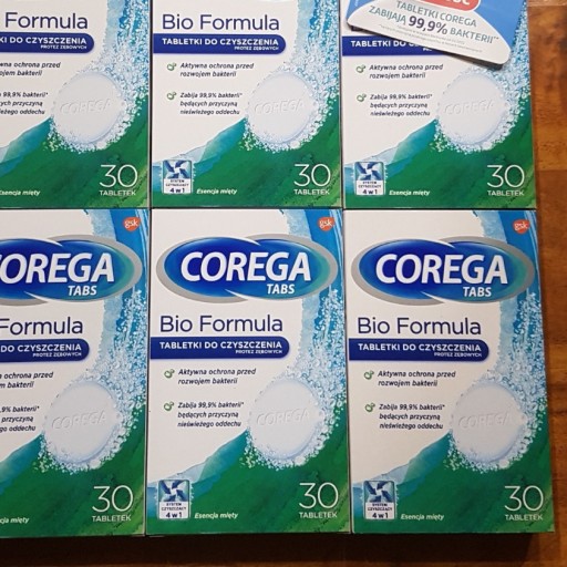 Zdjęcie oferty: Corega Tabs Bio Formula tabletki do protez 30 tabl