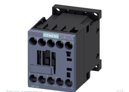 Zdjęcie oferty: Stycznik Siemens 3RT2017-1BB41