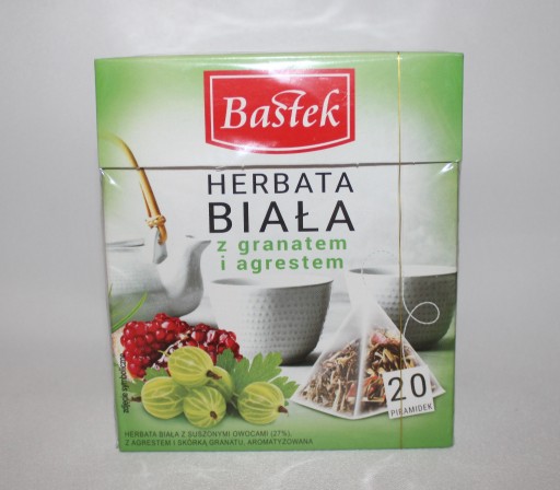 Zdjęcie oferty: Bastek herbata biała z granatem i agrestem 20 t