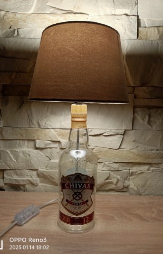 Zdjęcie oferty: Lampka nocna whisky SHIVAS REGAL 12  0.7L