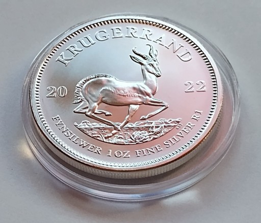 Zdjęcie oferty: RPA Krugerrand 2022 Srebro 1 OZ